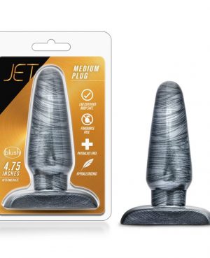Jet – Medium Plug – Carbon Metallic Black